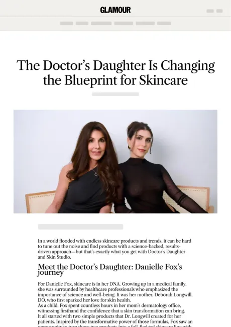 Glamour - Beauty Article